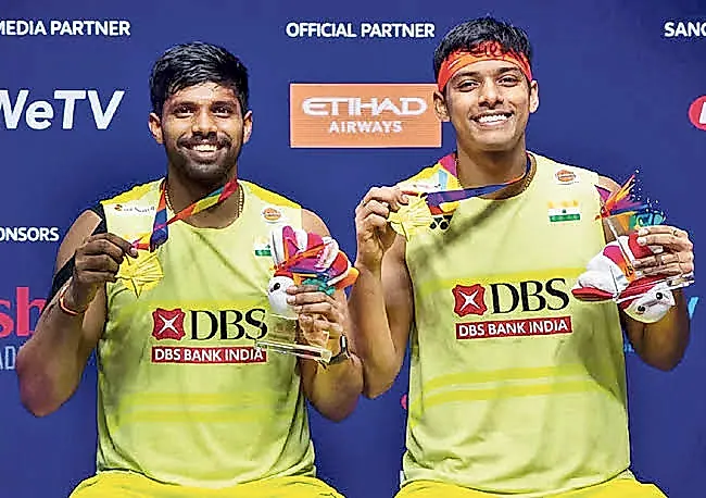 చైనా మాస్టర్స్‌ టైటిల్‌పై సాత్విక్–చిరాగ్‌ దూకుడు