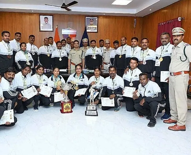 ఏపీ పోలీస్‌ క్రీడల్లో కర్నూలు పోలీసుల మెరుపు ప్రదర్శన