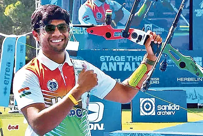 ఆర్చరీ ప్రపంచకప్‌లో చరిత్ర సృష్టించిన ధీరజ్‌ బొమ్మదేవర