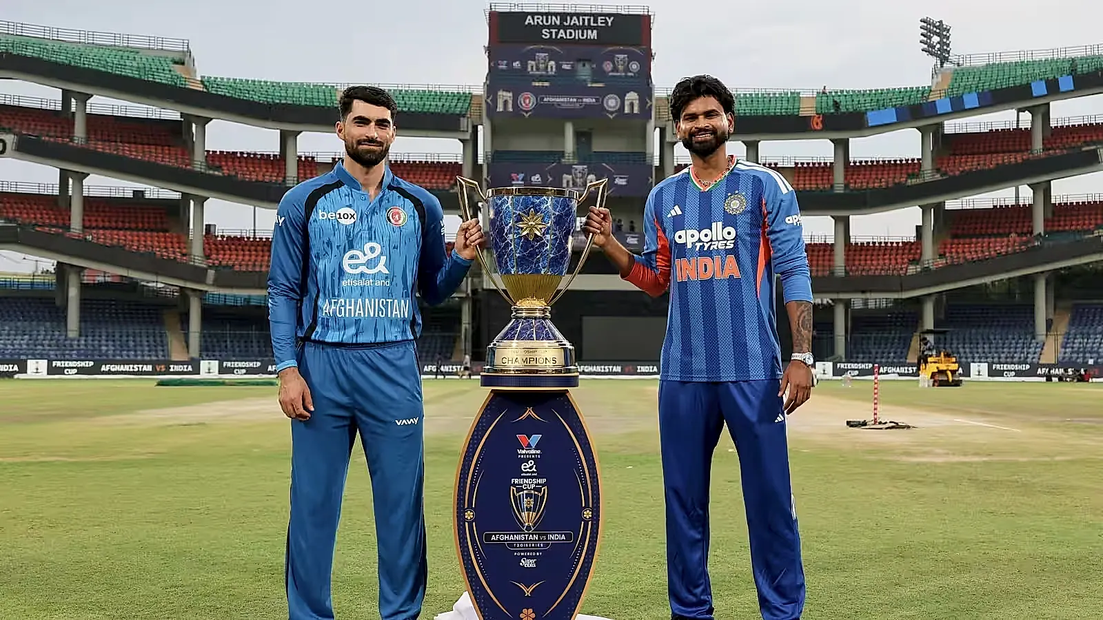 భారత్–అఫ్గానిస్థాన్ మూడో టీ20కు రంగం సిద్ధం