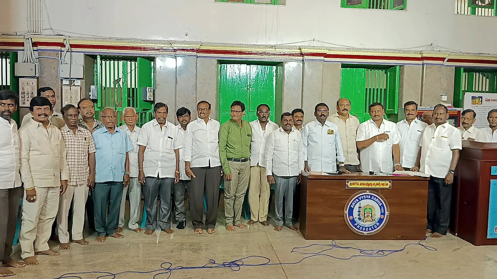 వాసవీ వృద్ధాశ్రమ నూతన పాలక మండలి ప్రమాణ స్వీకారం