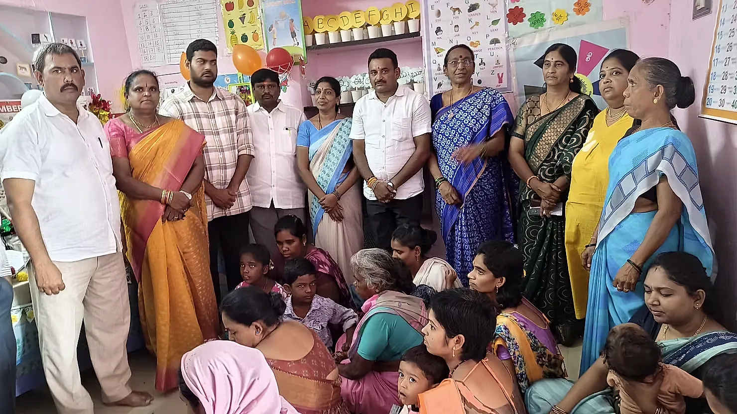 ప్రొద్దుటూరులో అంగన్వాడీ పోషణ్ అభియాన్ పరిశీలన