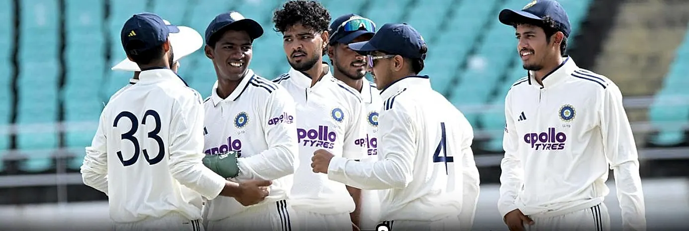 ఆస్ట్రేలియా అండర్‌-19పై భారత్‌ అండర్‌-19కు ఇన్నింగ్స్‌ 48 పరుగుల తేడాతో విజయం