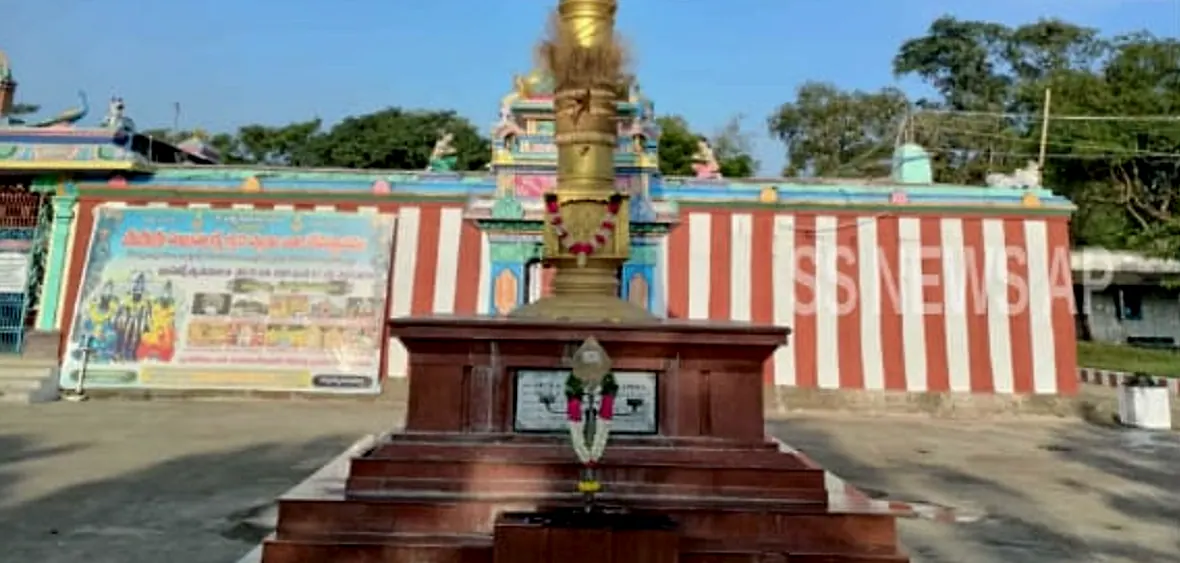 చిట్టమూరు శ్రీ సుబ్రహ్మణ్య స్వామి ఆలయంలో ప్రమాదం: దబర జారి 11 మందికి గాయాలు
