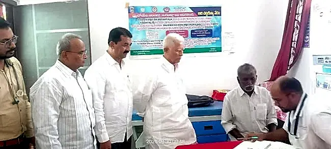 గ్రామీణులకు నాణ్యమైన కంటి వైద్య సేవలు లక్ష్యంగా ఉచిత శిబిరం