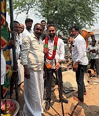 బేతపల్లిలో పల్లె పండుగ 3.0 కార్యక్రమం – సీసీ రోడ్లకు భూమి పూజ