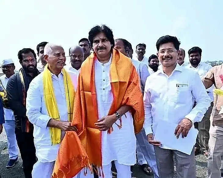 అమరజీవి జలధార శంకుస్థాపనకు ప్రొద్దుటూరుకు డిప్యూటీ సీఎం పవన్ కళ్యాణ్ రాక