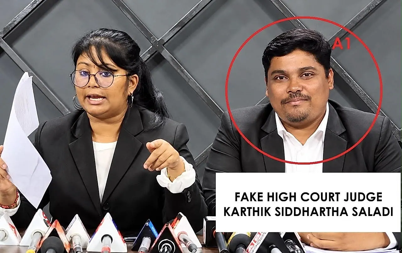 హైకోర్టు జడ్జిగా నటించిన లాయర్ కార్తిక్ సిద్ధార్థపై క్రిమినల్ కేసు