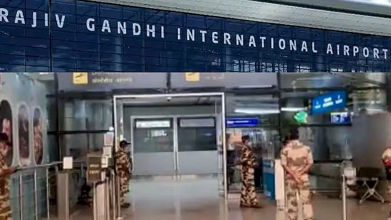 శంషాబాద్ RGIAలో ప్రయాణికుడి బ్యాగ్‌లో లైవ్ బుల్లెట్ కలకలం