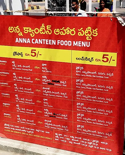ఆళ్లగడ్డ అన్న క్యాంటీన్ భోజనంపై స్థానికుల ఆగ్రహం