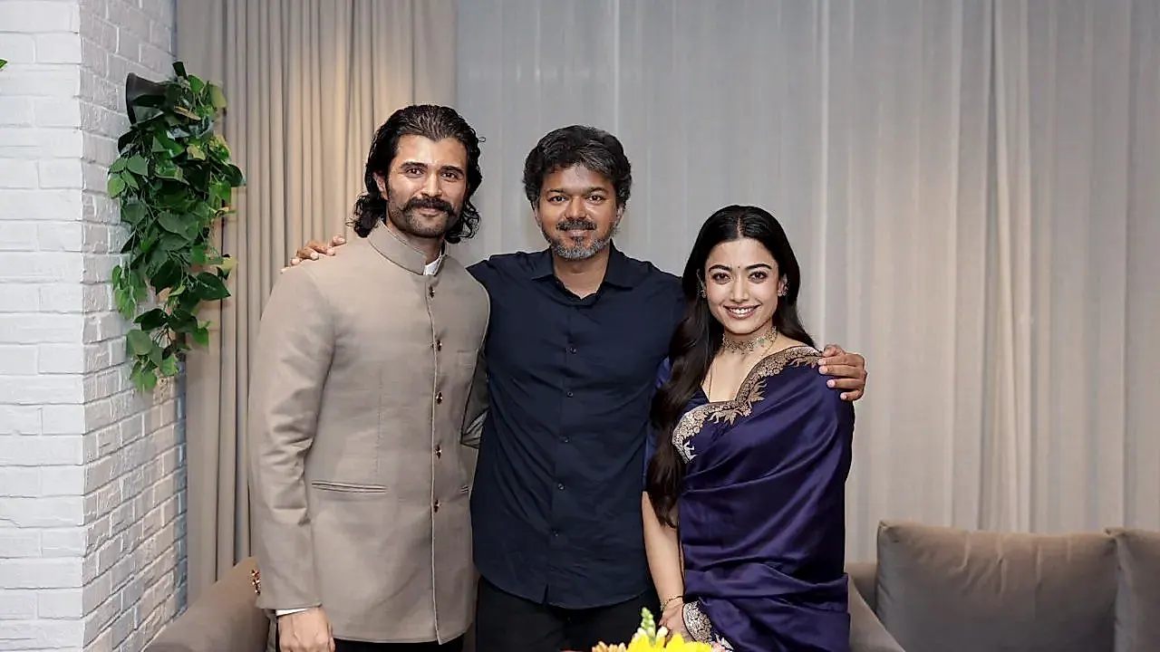 తమిళనాడు సీఎం దళపతి విజయ్ను కలిసిన విజయ్ దేవరకొండ, రష్మిక