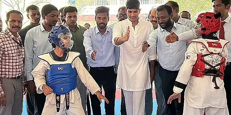 తాడిపత్రిలో రాష్ట్రస్థాయి SGF తైక్వాండో పోటీలు ప్రారంభం
