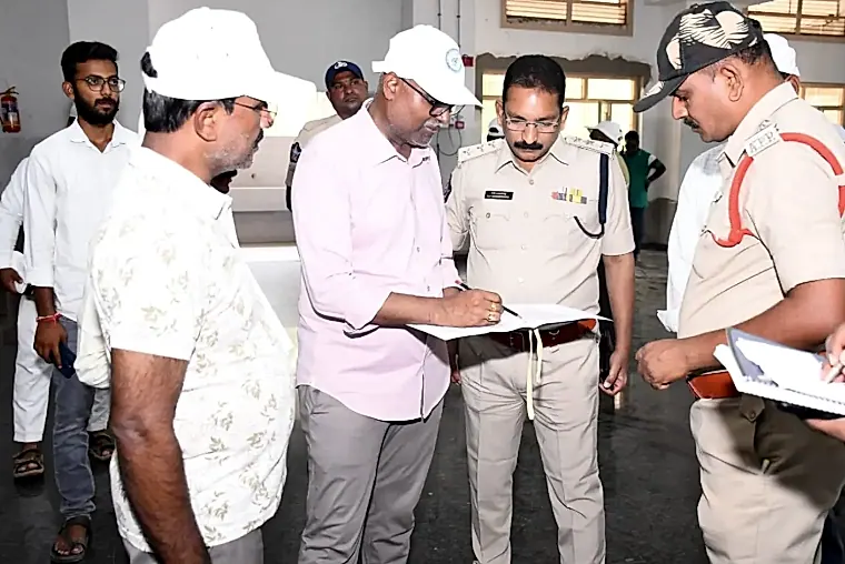 కర్నూలు మున్సిపల్ ఎన్నికలు: కౌంటింగ్ కేంద్రానికి ముమ్మర ఏర్పాట్లు